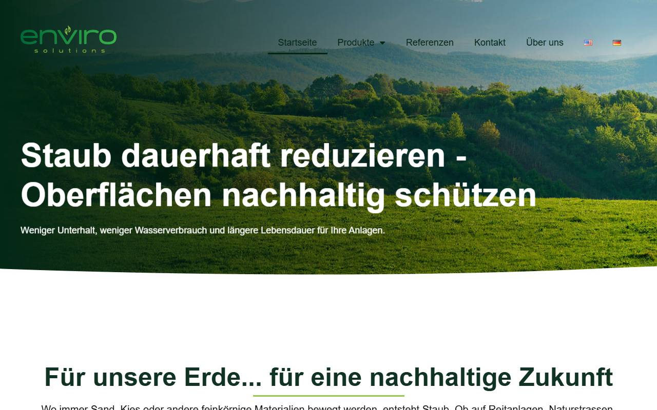 Anteprima del sito: Enviro Solutions GmbH