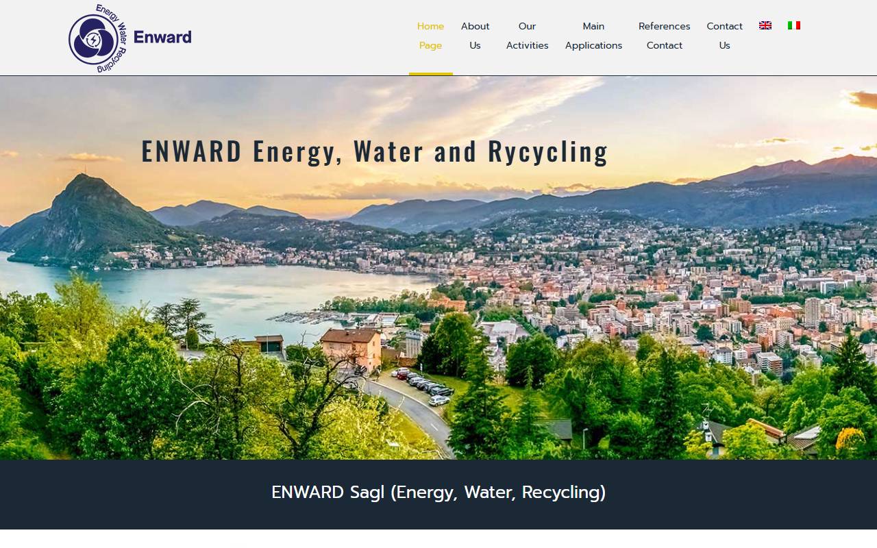 Anteprima del sito: Enward Sagl