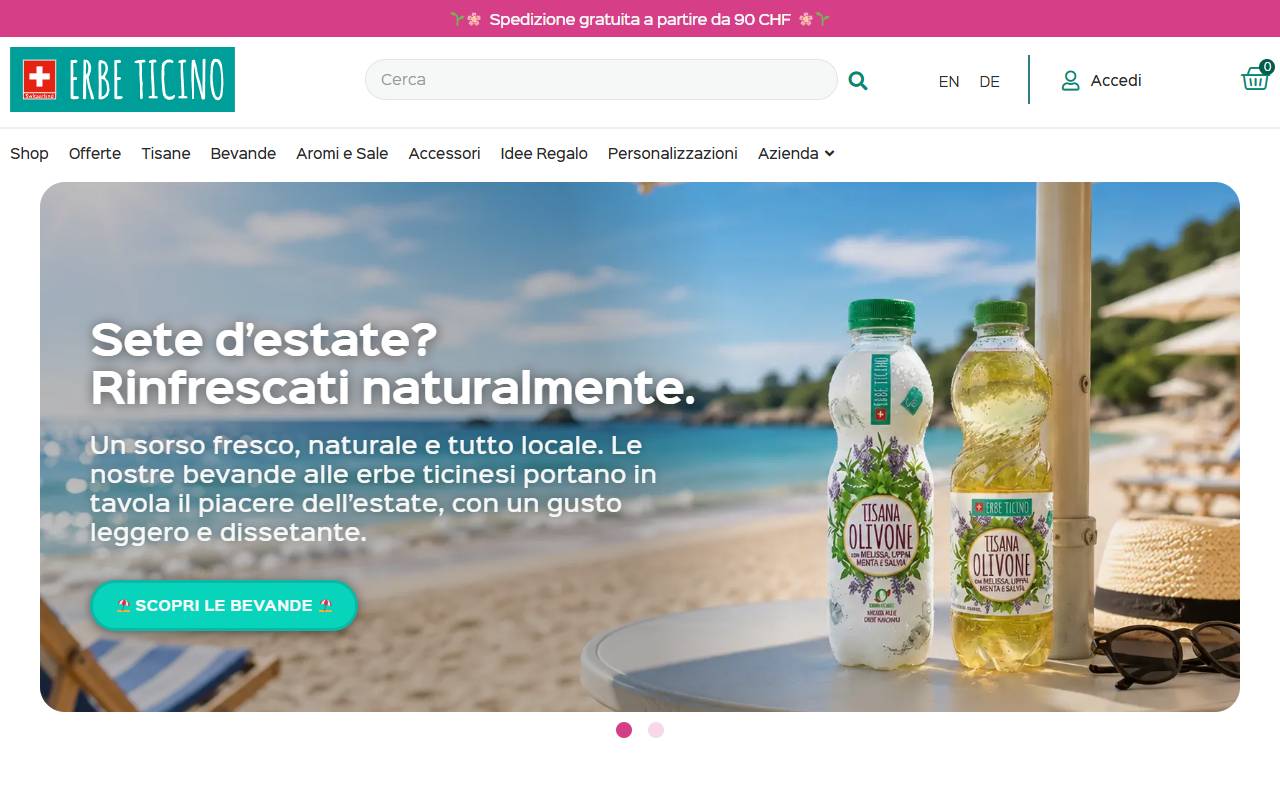 Anteprima del sito: cofti.ch SA