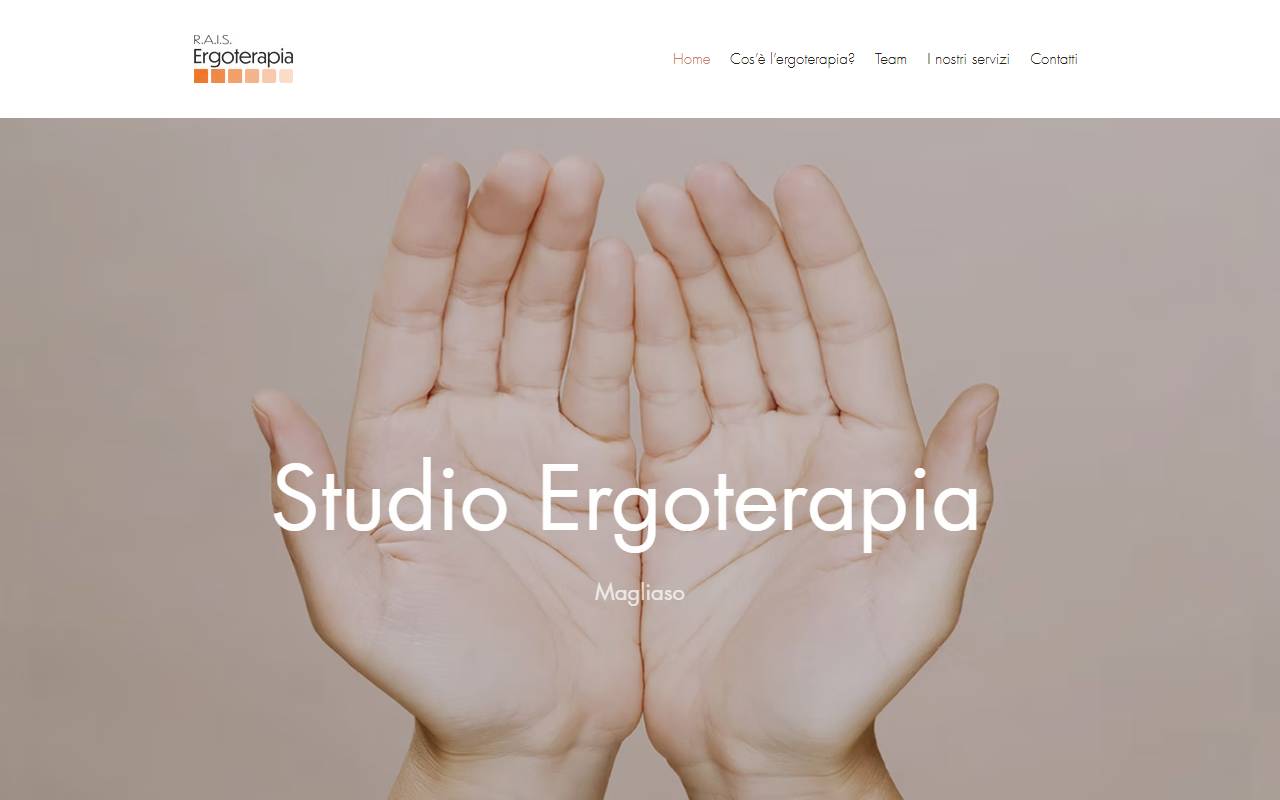 Anteprima del sito: Studio di Ergoterapia R.A.I.S. Sagl