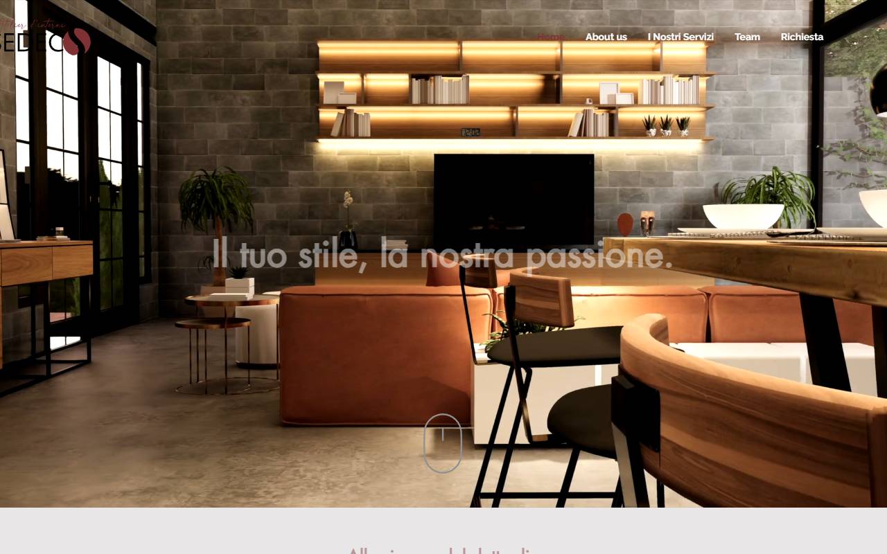 Anteprima del sito: ESSEDECOR Interior Swiss Sagl