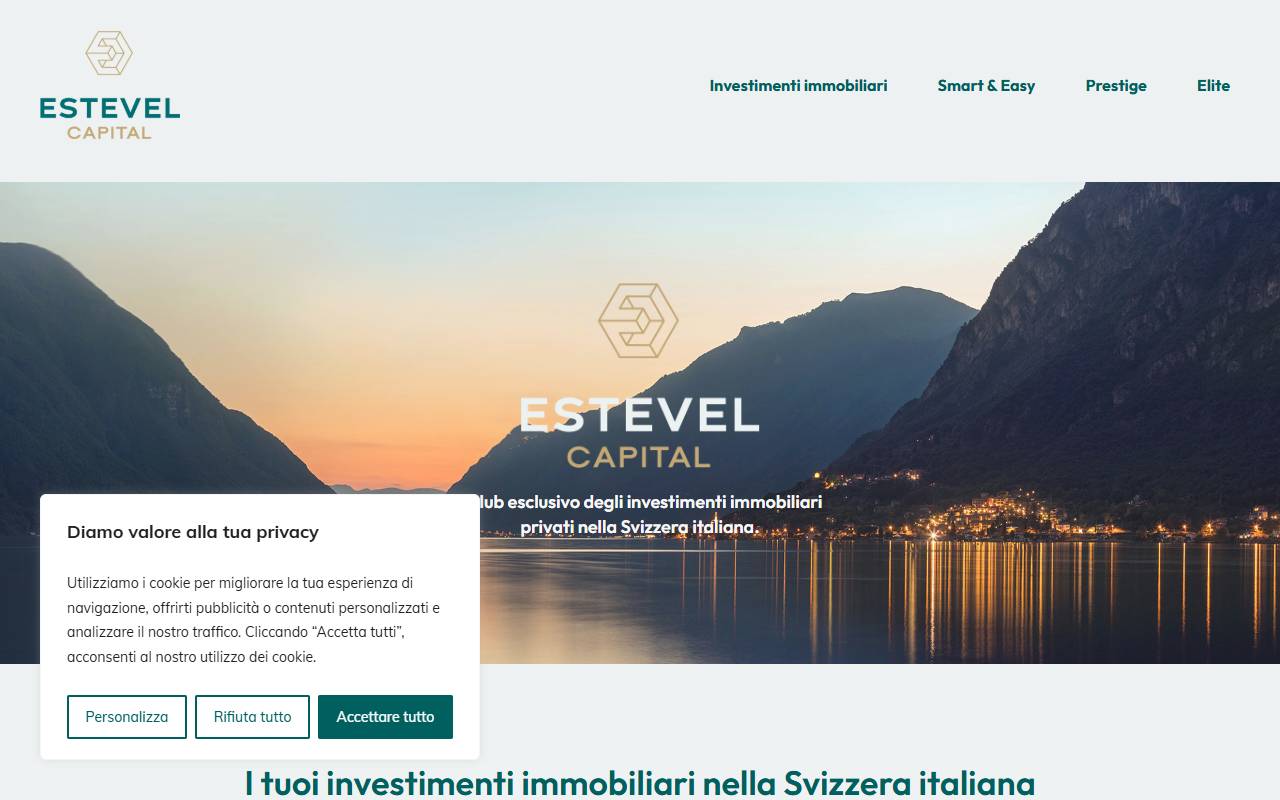 Anteprima del sito: ESTEVEL SA