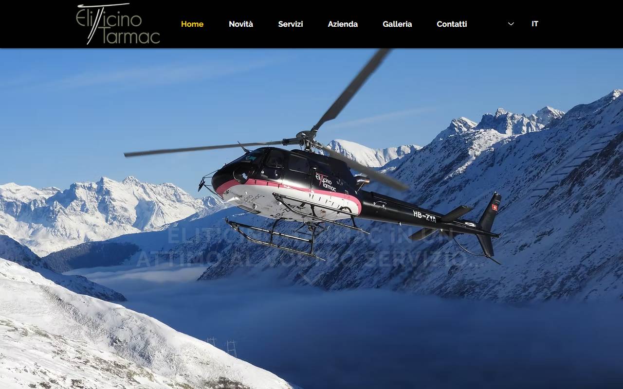Anteprima del sito: European Helicopter Holding SA
