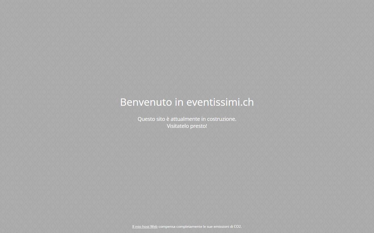 Anteprima del sito: Eventissimi Group SA