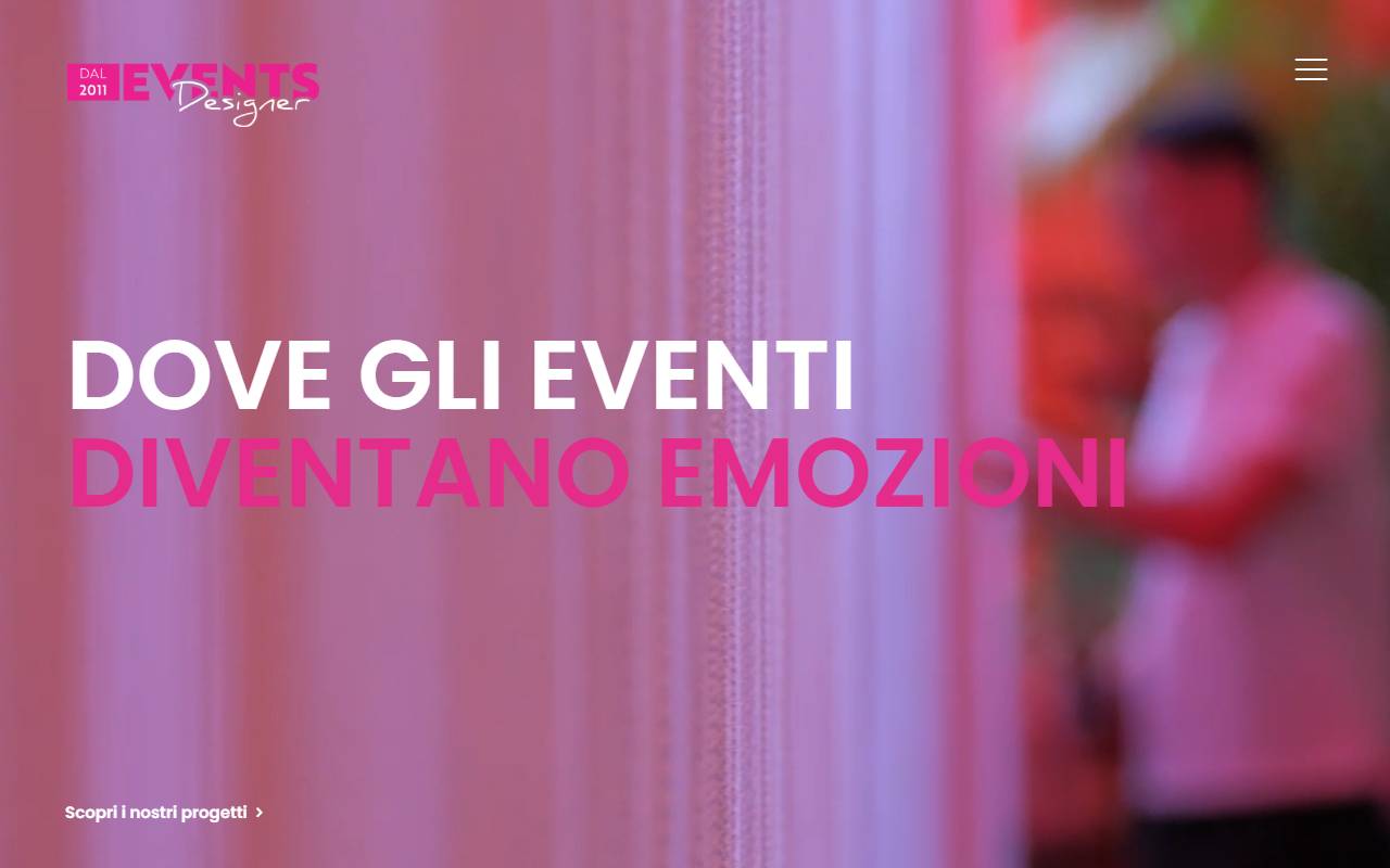 Anteprima del sito: EventsDesigner SAGL