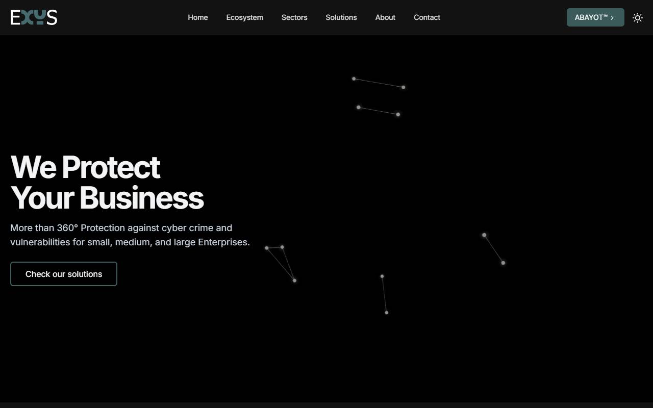 Anteprima del sito: EXYS SA