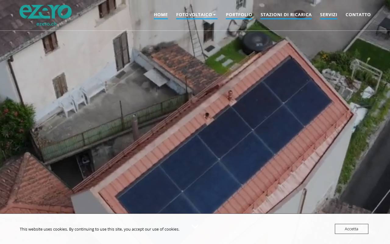 Anteprima del sito: Ezero Sagl