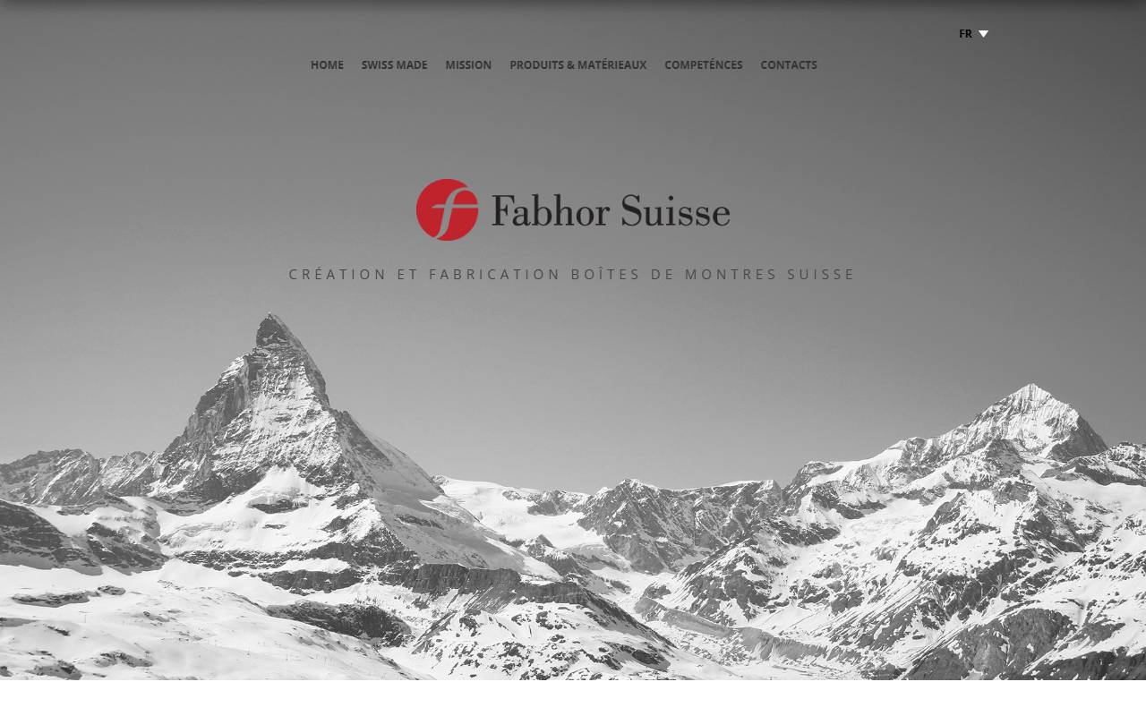 Anteprima del sito: FABHOR SUISSE SA
