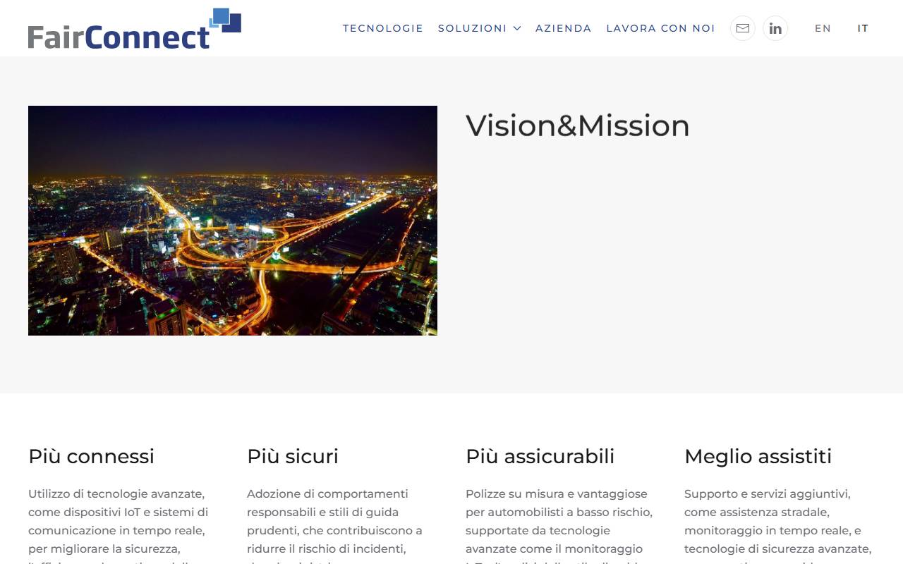 Anteprima del sito: FairConnect Tech SA