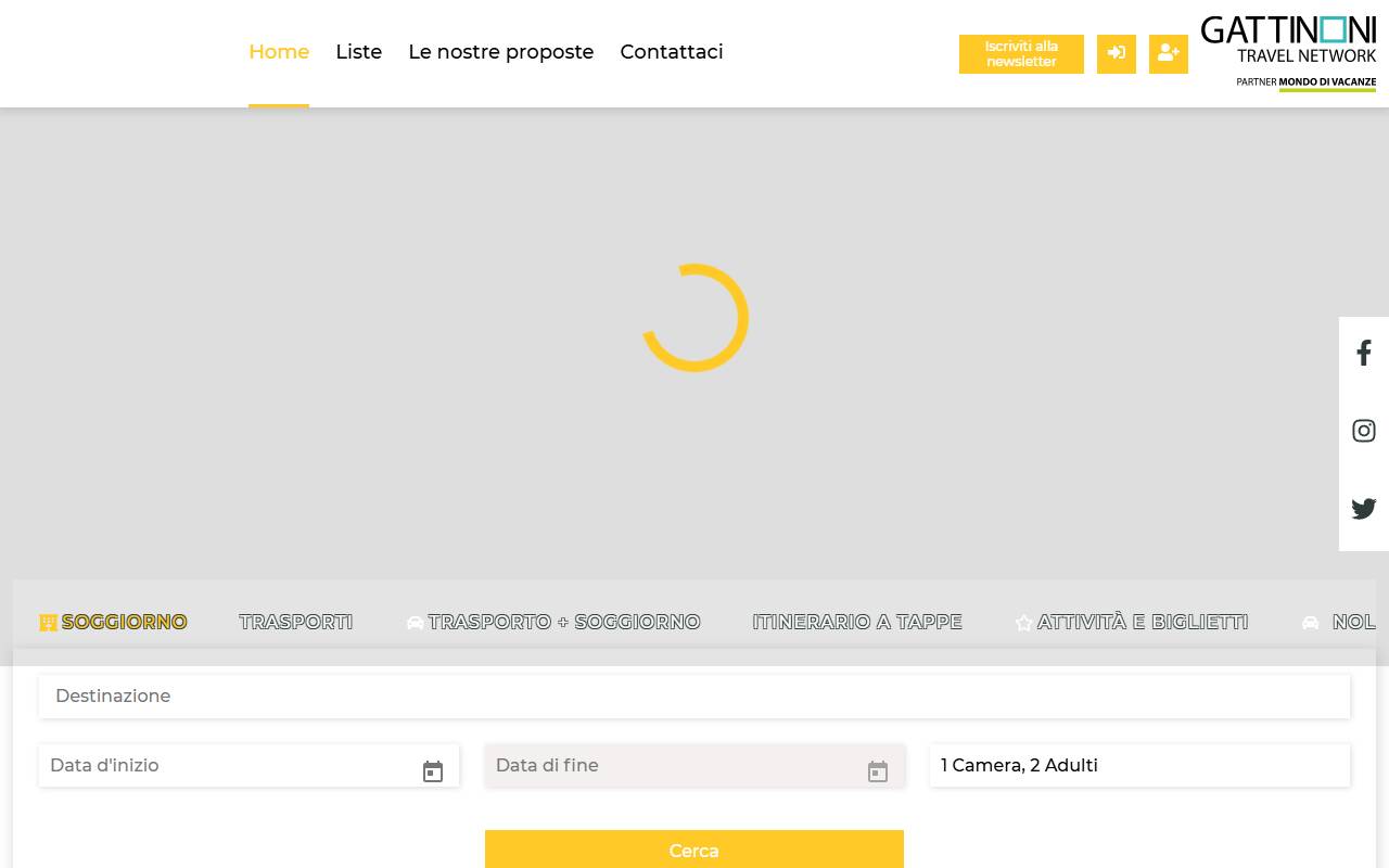 Anteprima del sito: Fairyland Travels & Events Sagl