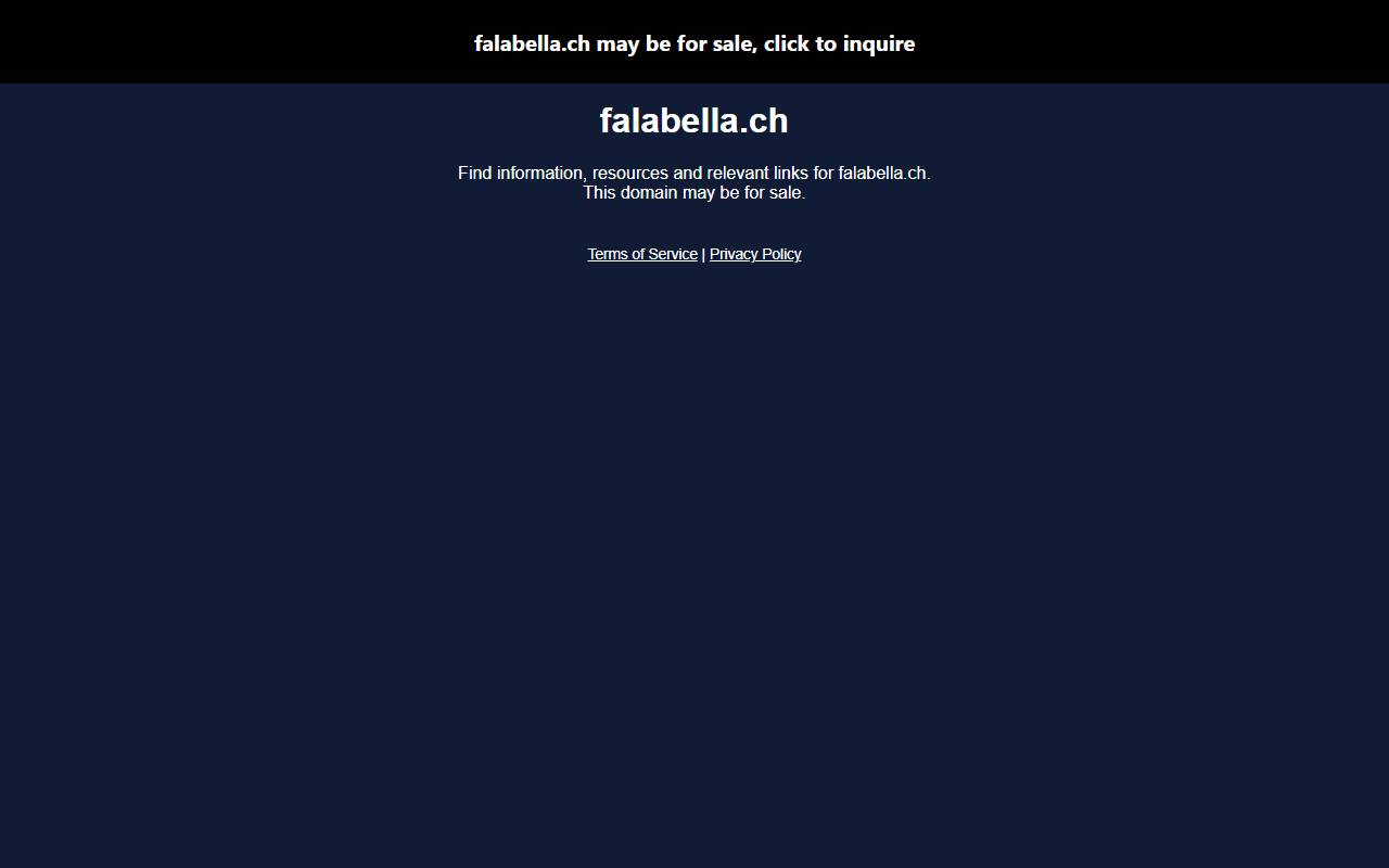 Anteprima del sito: Falabella Sagl