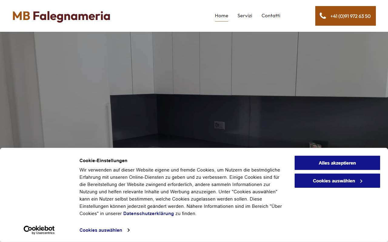 Anteprima del sito: Barrella Marco falegnameria