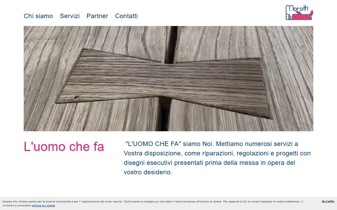 Anteprima del sito: Flli Morotti Sagl
