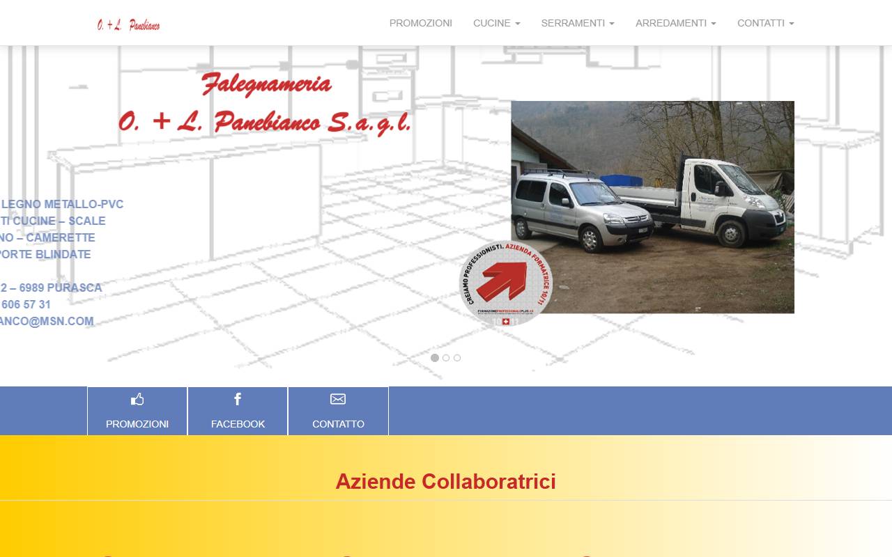 Anteprima del sito: O. + L. Panebianco Sagl