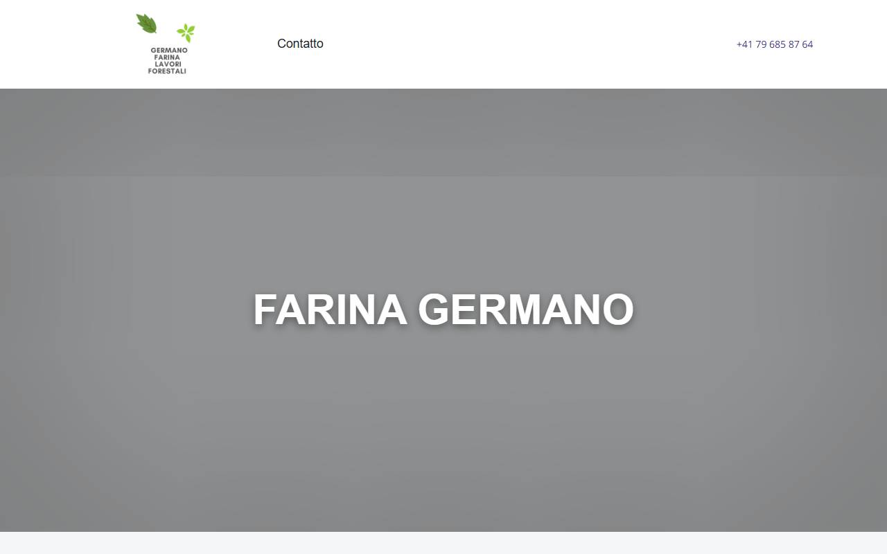 Anteprima del sito: Farina Germano
