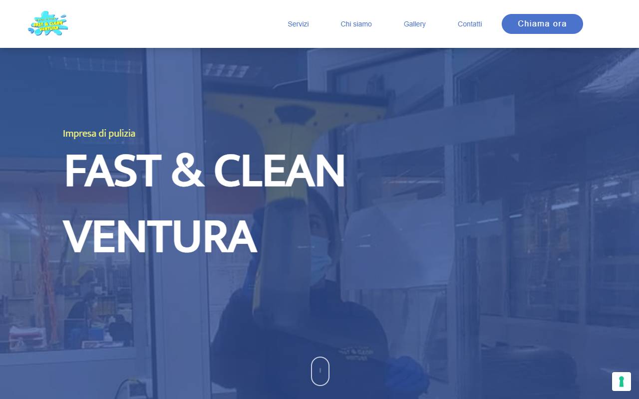 Anteprima del sito: Fast & Clean Ventura Sagl