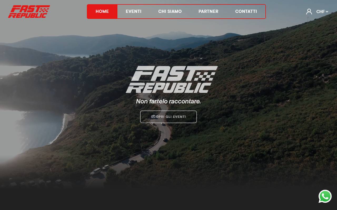 Anteprima del sito: Fast Republic Sagl