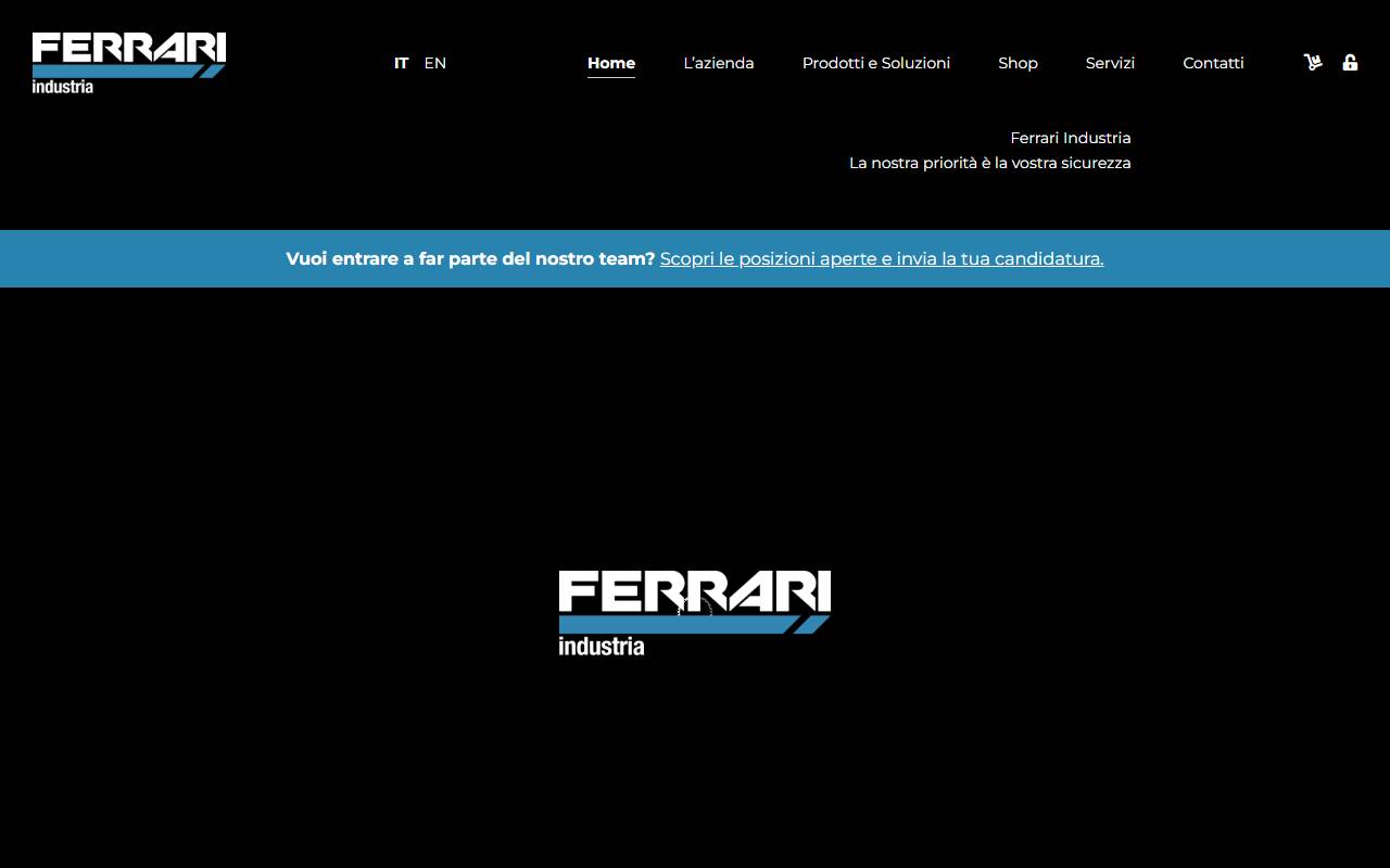 Anteprima del sito: Ferrari Industria SA
