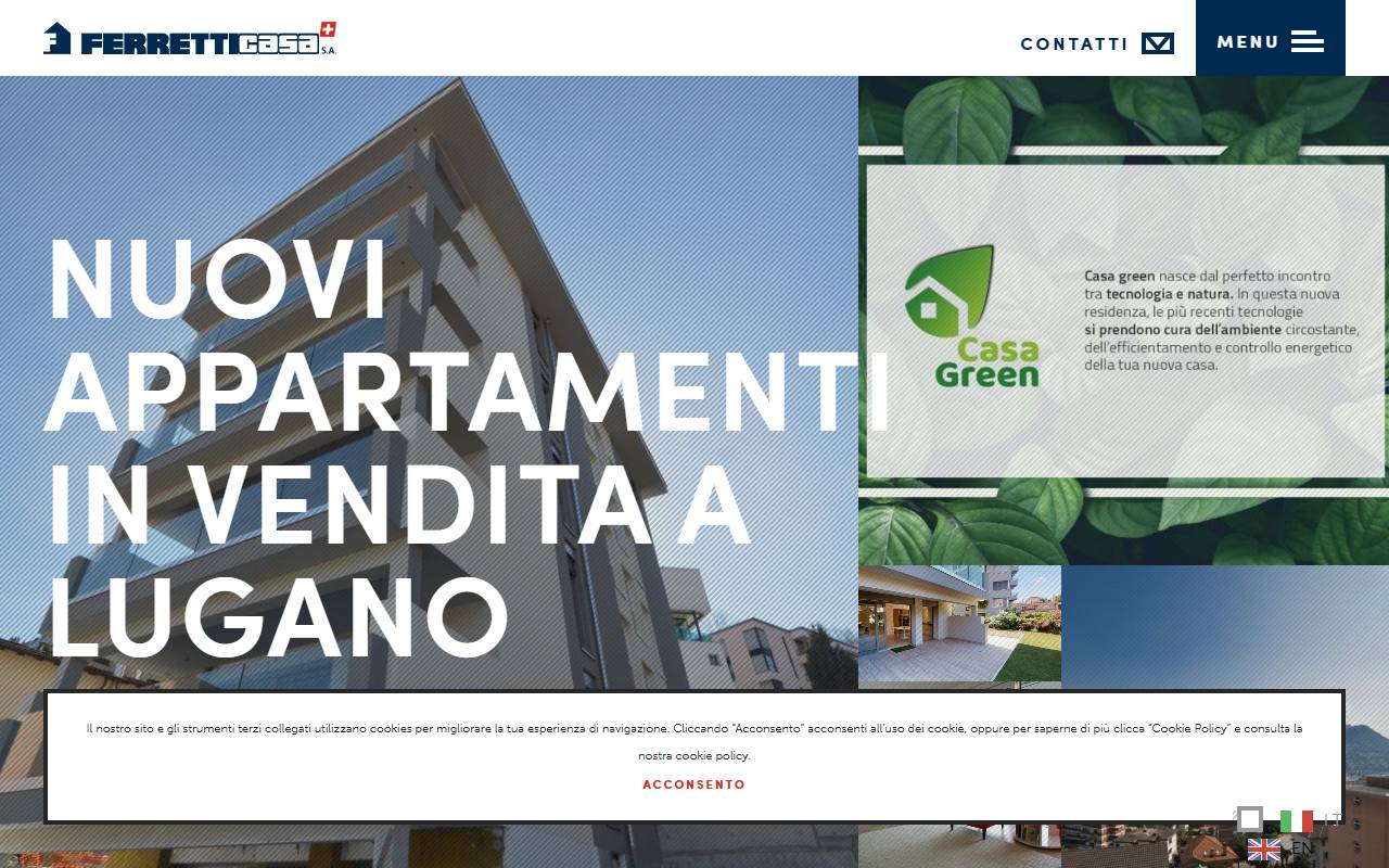 Anteprima del sito: FERRETTICASA SA