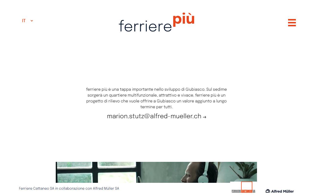 Anteprima del sito: Ferriere di Stabio SA