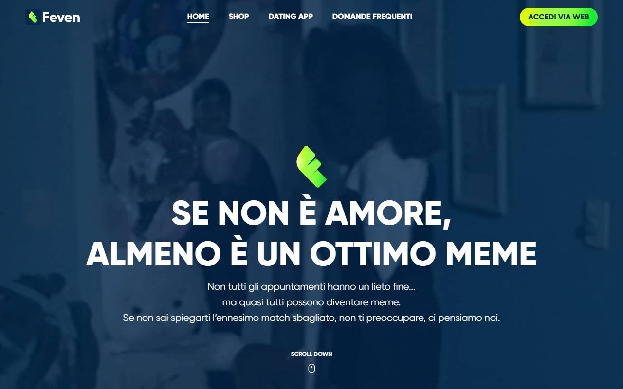 Anteprima del sito: FEVEN SAGL