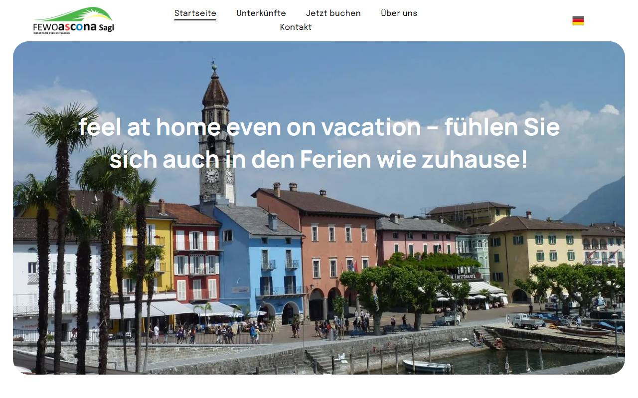 Anteprima del sito: FEWOascona Sagl