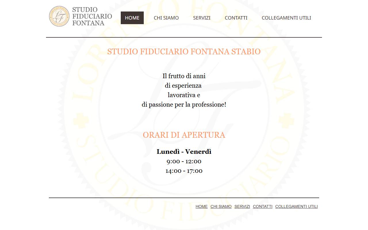 Anteprima del sito: Studio Fiduciario commercialista Lorenzo Fontana SA