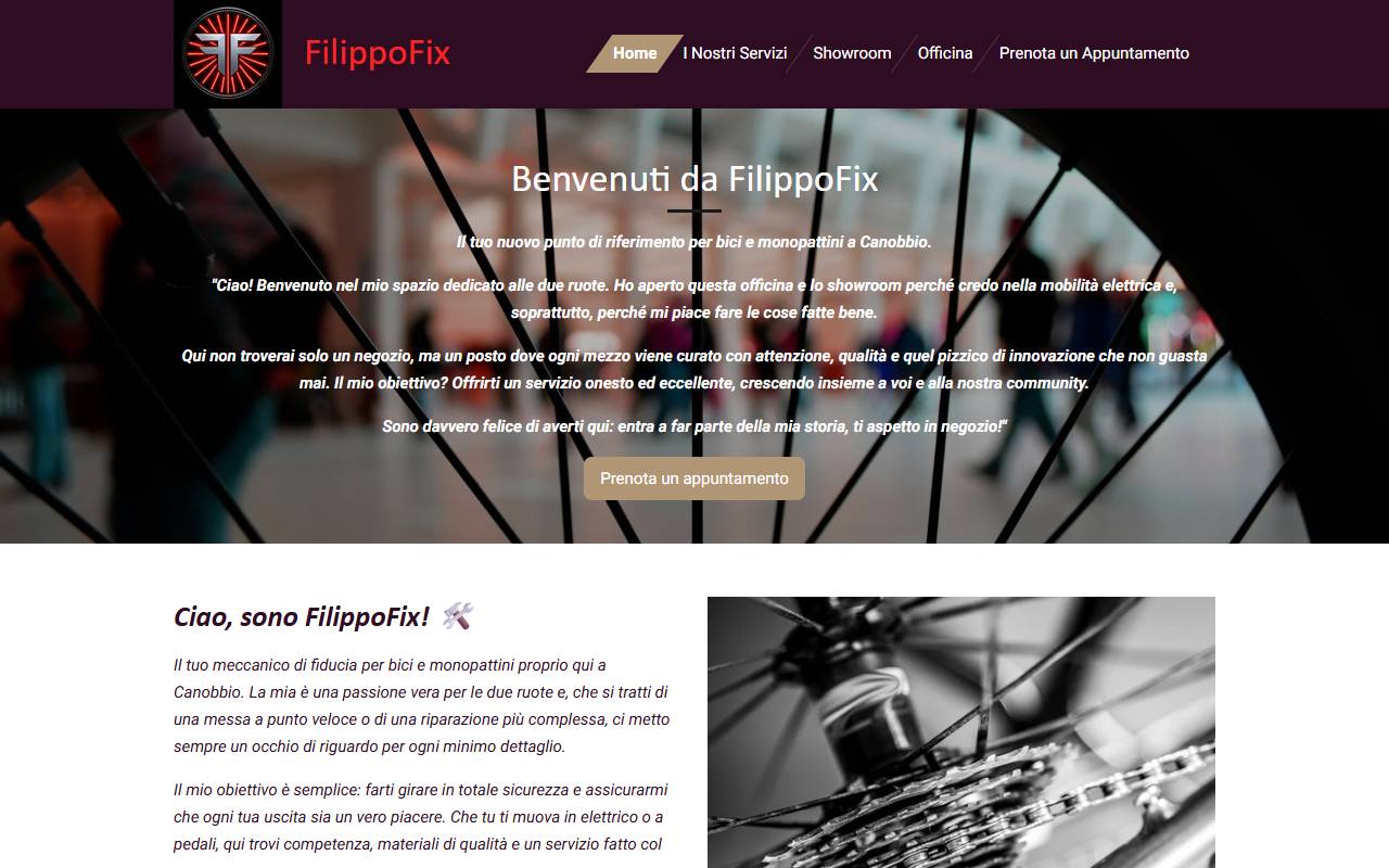 Anteprima del sito: FilippoFix Cambrosio