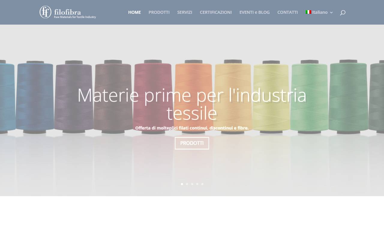 Anteprima del sito: Filofibra SA