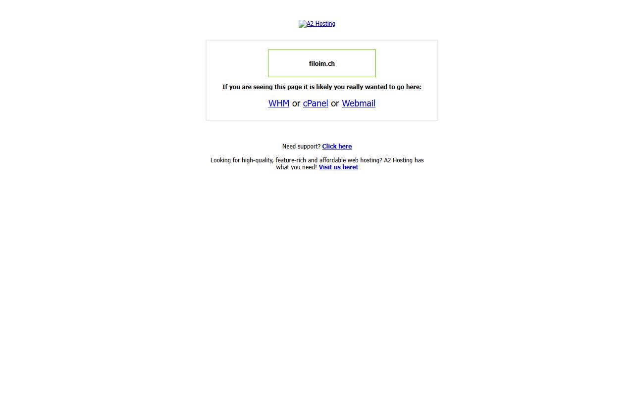 Anteprima del sito: FILOIM AG