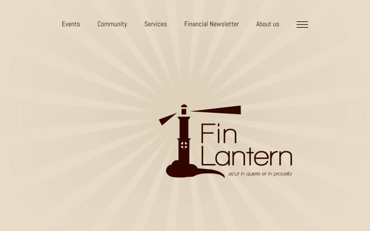 Anteprima del sito: "The Lantern" Research SA