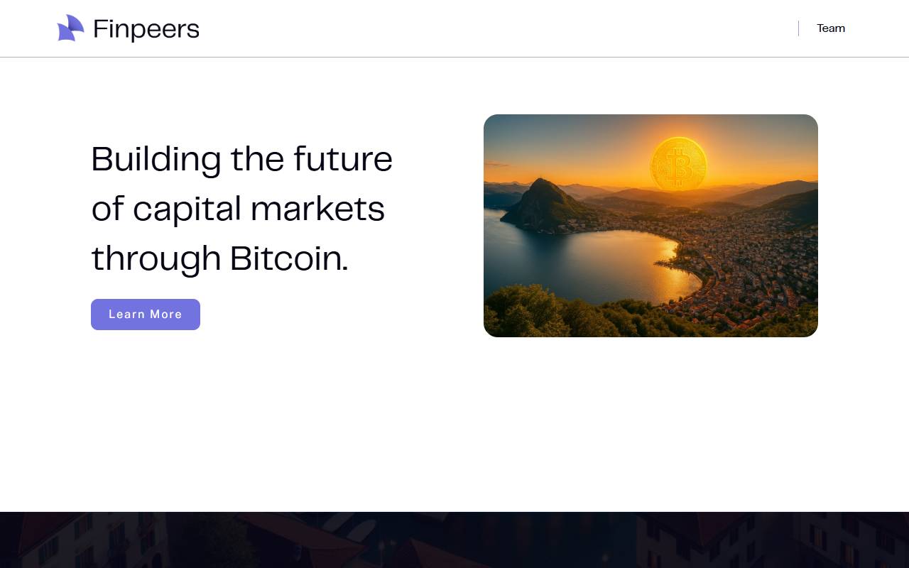 Anteprima del sito: Finpeers SA