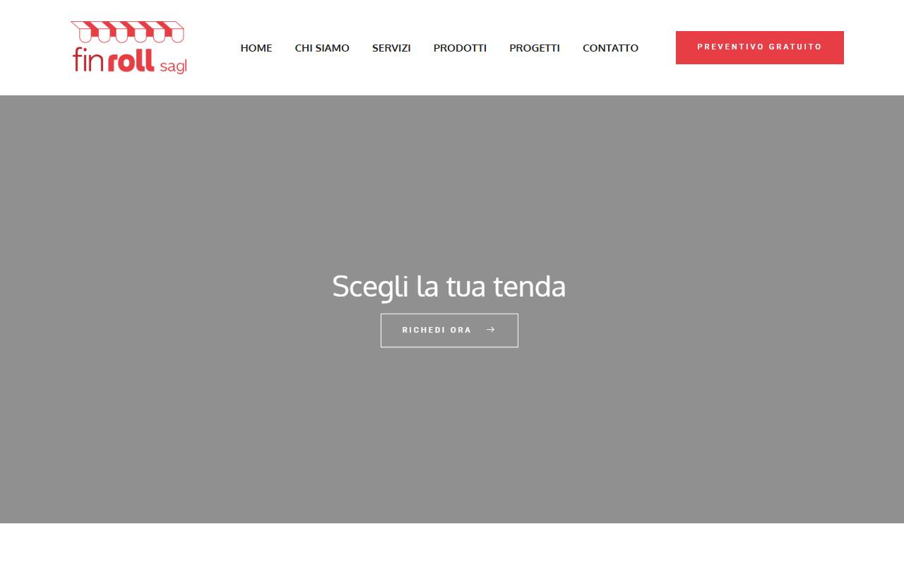 Anteprima del sito: Finroll Sagl