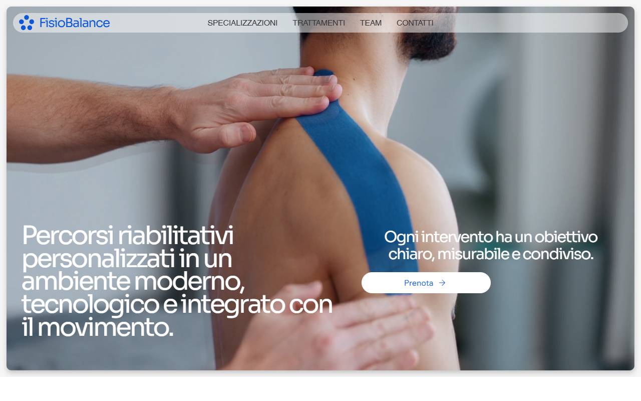 Anteprima del sito: Fisioterapia a domicilio, di Hüseyin Göksungur