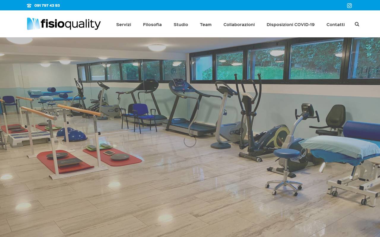 Anteprima del sito: FISIO QUALITY SAGL