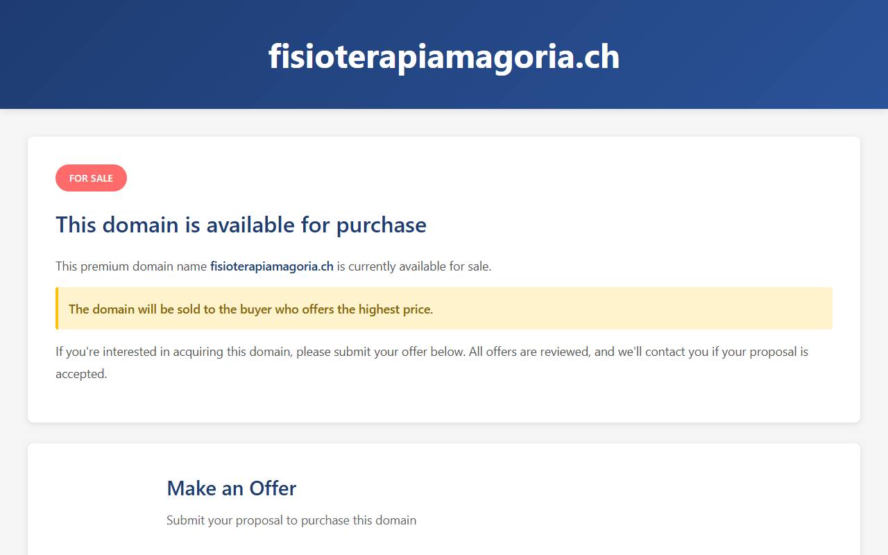 Anteprima del sito: Fisioterapia Magoria di Elisabeth Breuer