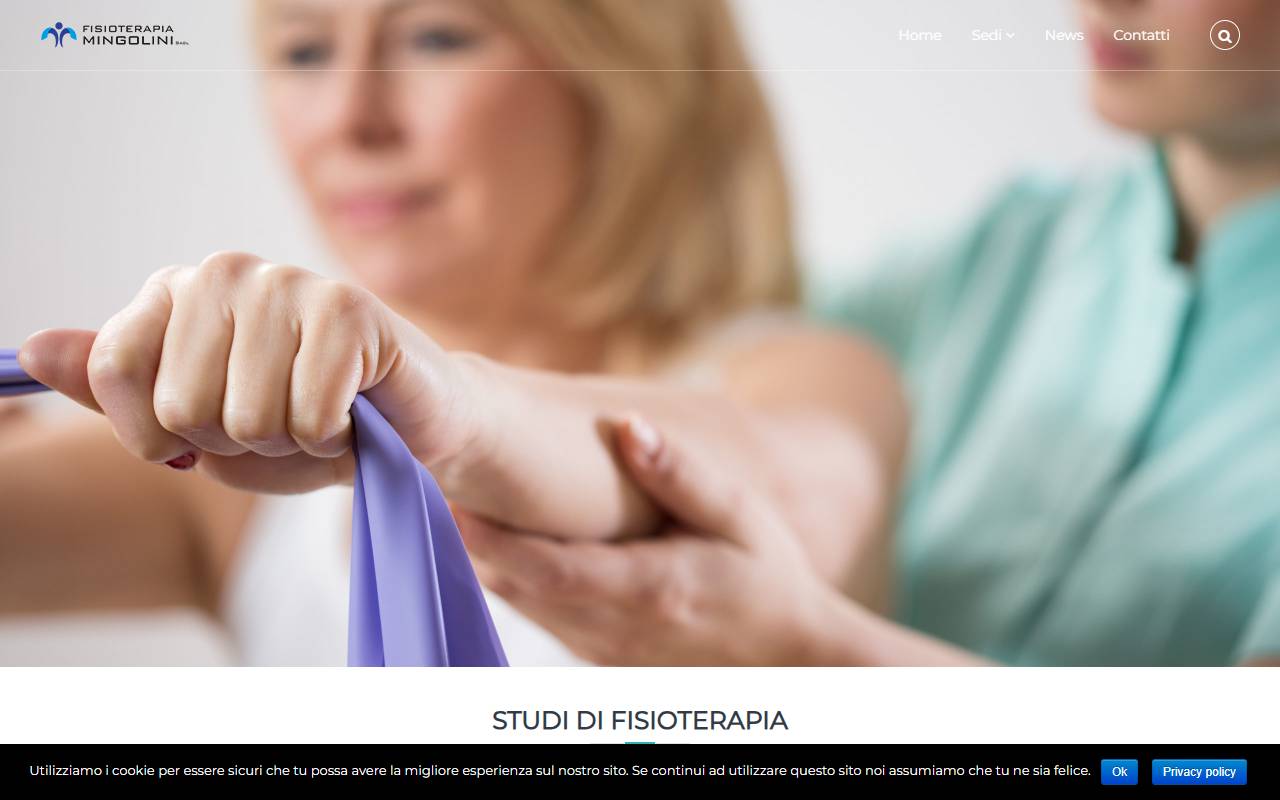 Anteprima del sito: Fisioterapia Mingolini Sagl