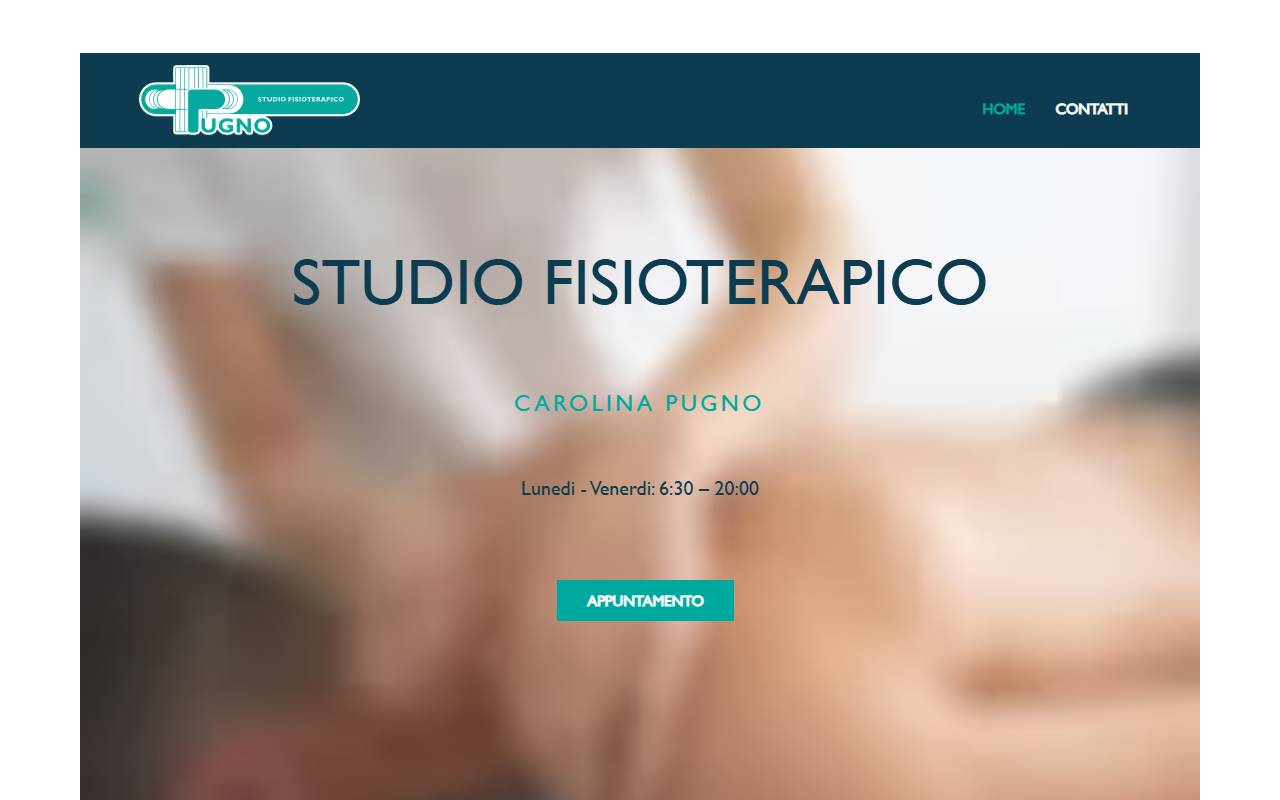Anteprima del sito: FISIO PUGNO SAGL