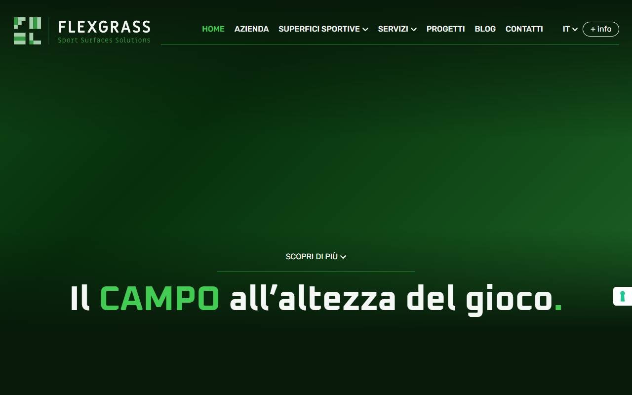 Anteprima del sito: FLexGrass SAGL