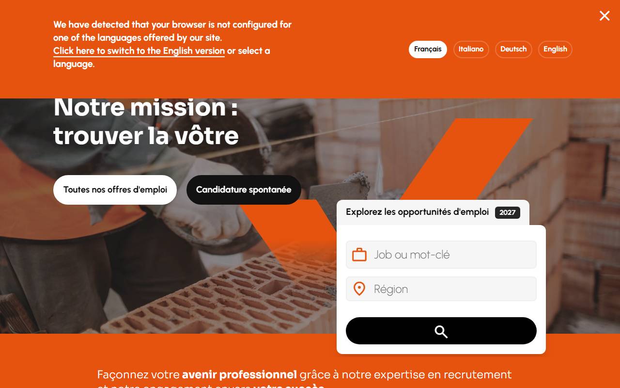 Anteprima del sito: Flexsis SA, succursale di Mendrisio