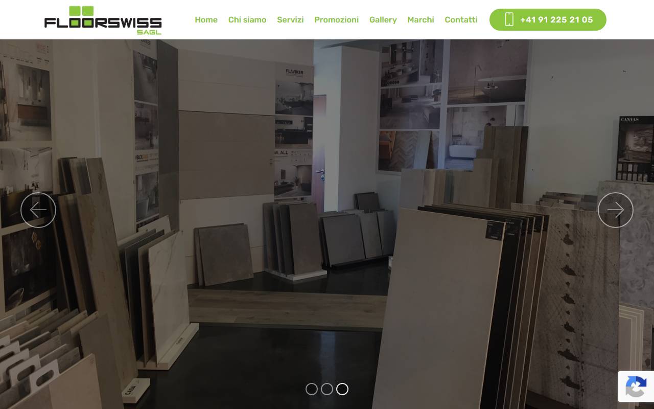 Anteprima del sito: FLOORSWISS SAGL