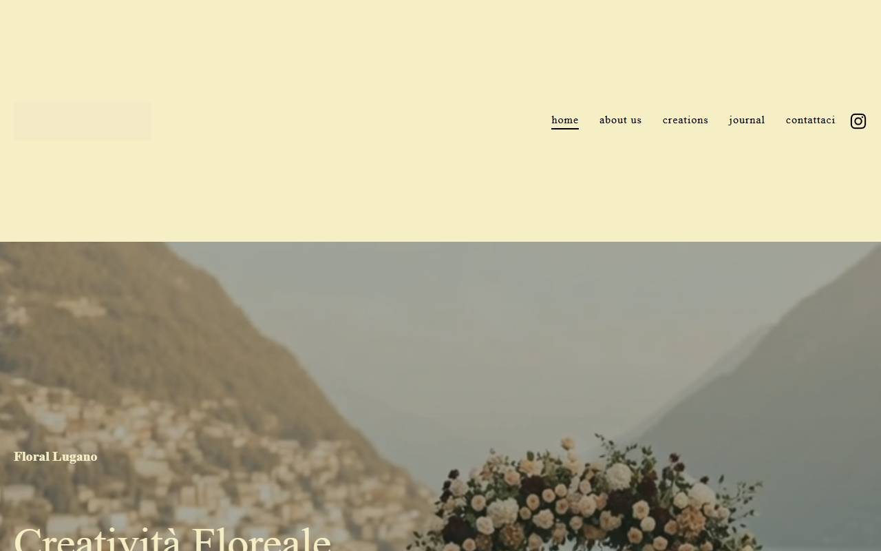 Anteprima del sito: Floral Creations Sagl