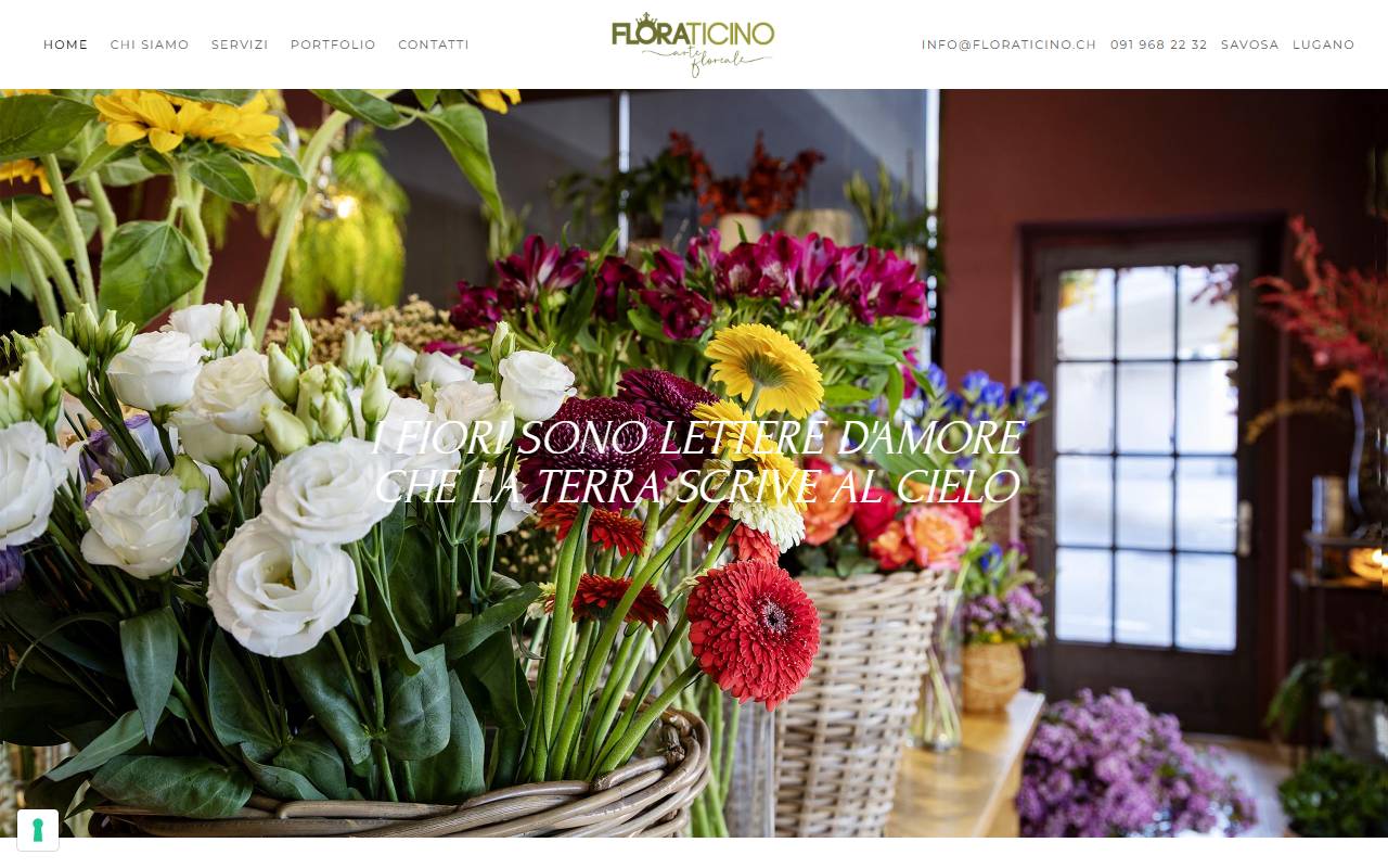 Anteprima del sito: Flora Ticino SA