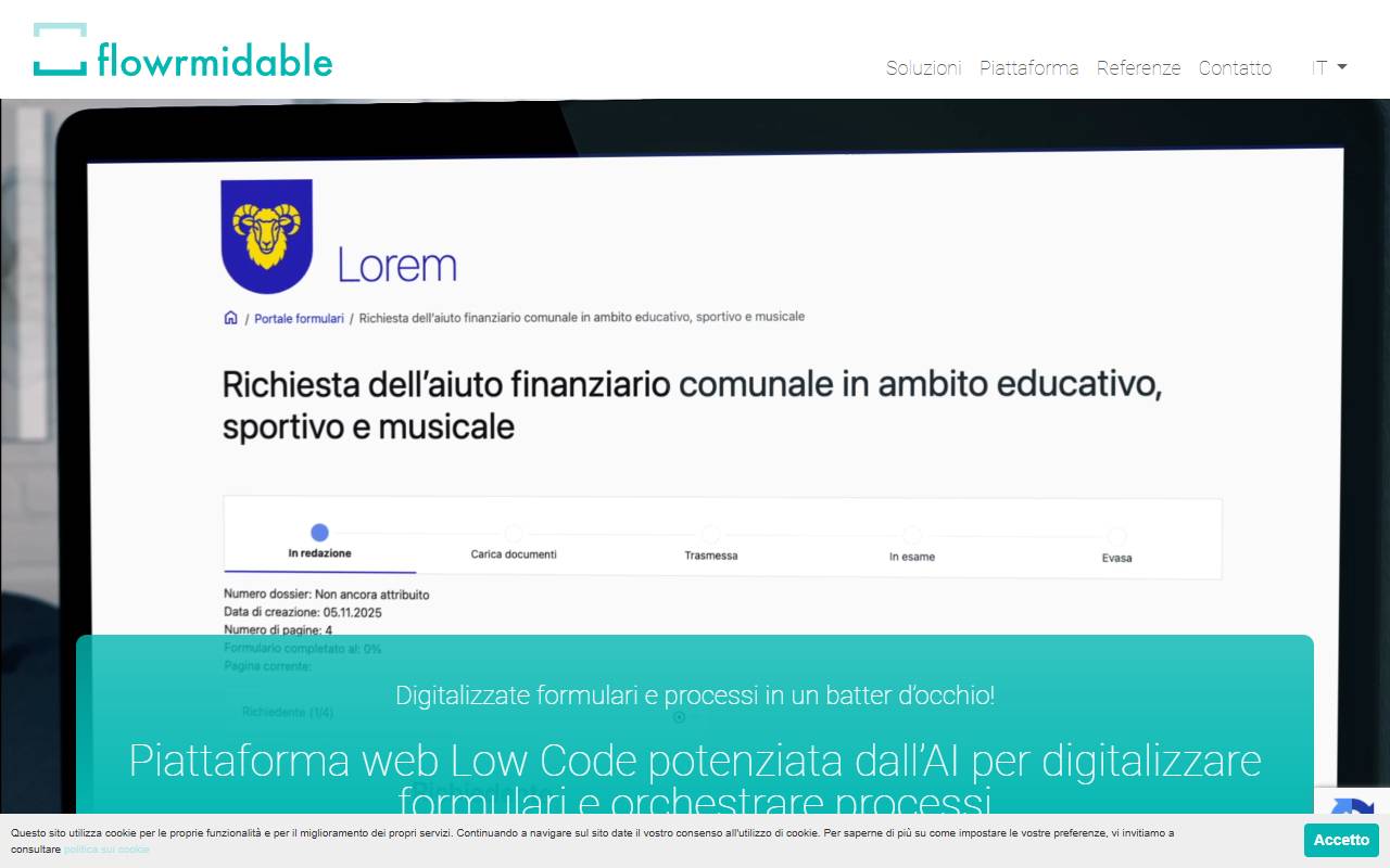 Anteprima del sito: Flowrmidable Sagl