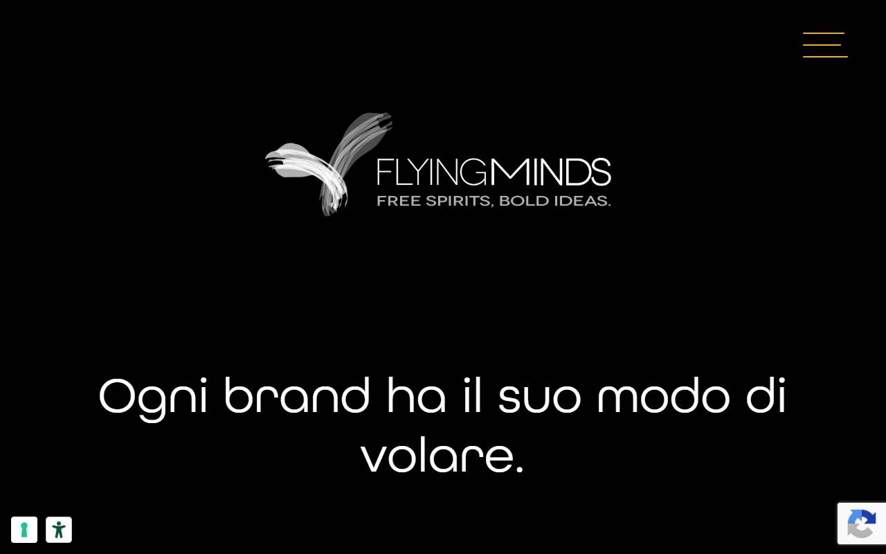 Anteprima del sito: FLYING MINDS SAGL