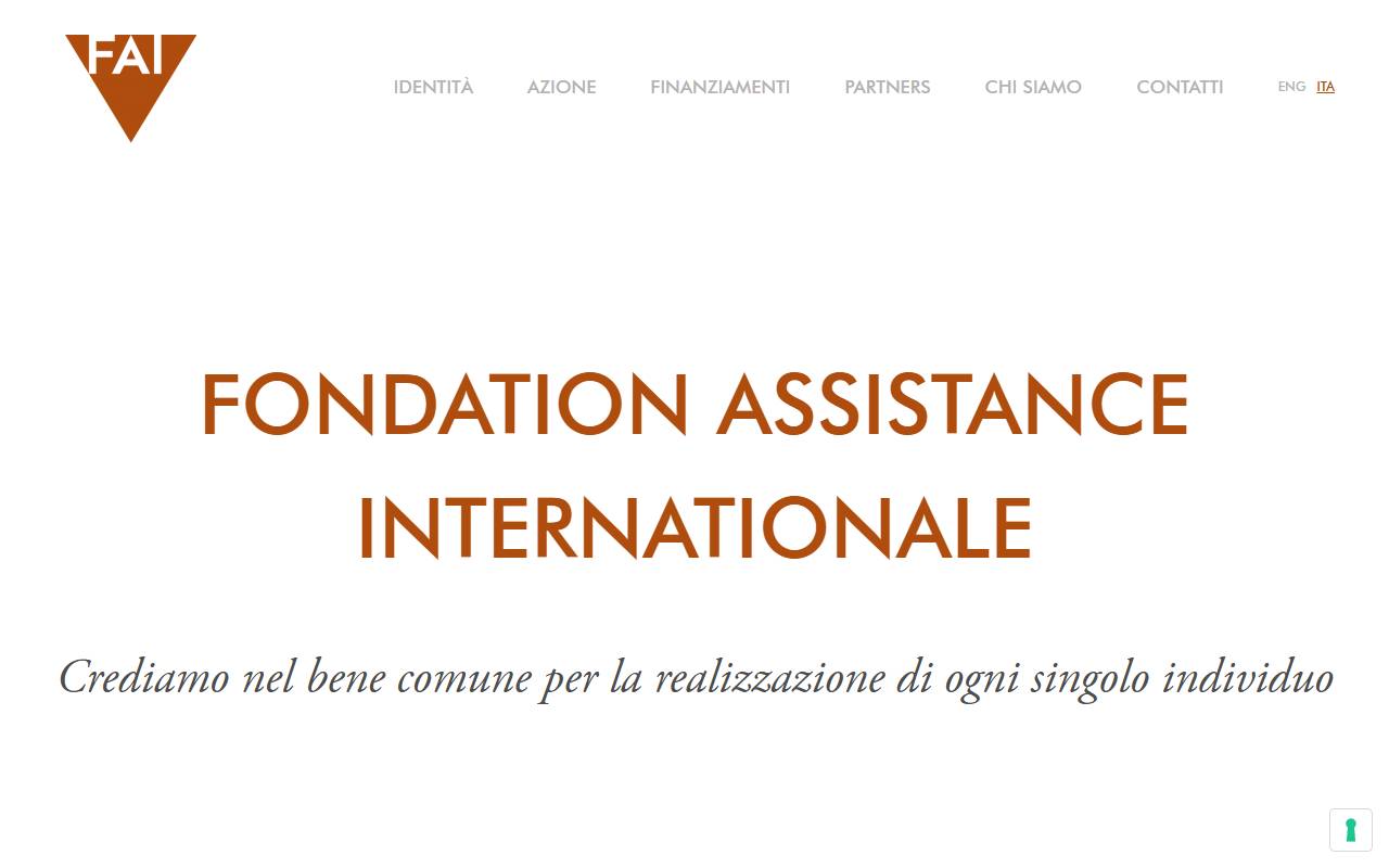 Anteprima del sito: Fondation Assistance Internationale - FAI