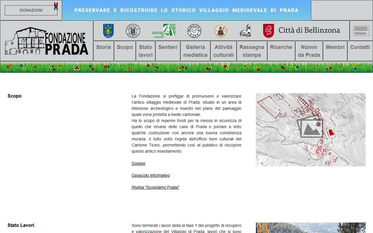 Anteprima del sito: Fondazione Prada