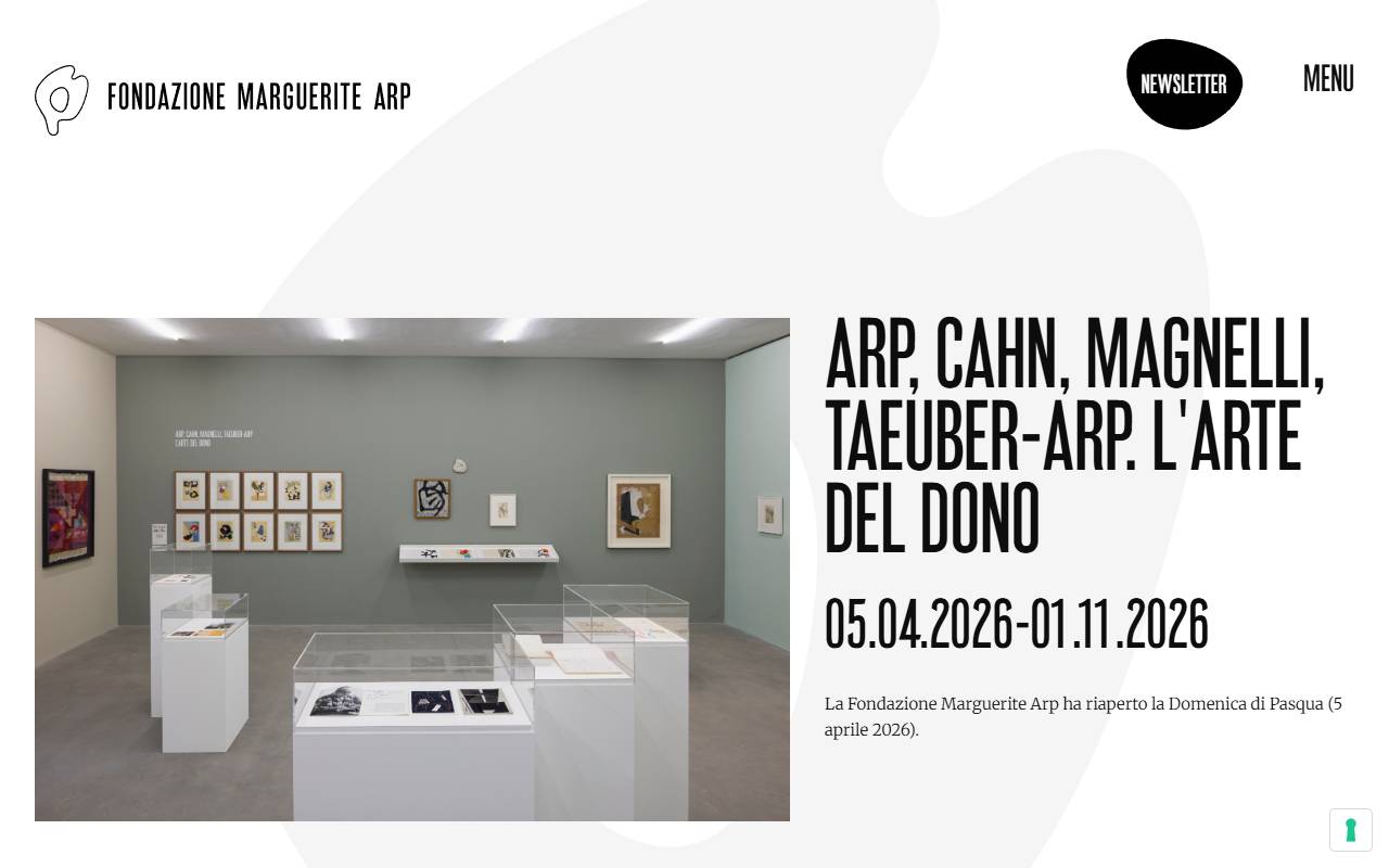 Anteprima del sito: Fondazione Marguerite Arp-Hagenbach, Ronco dei Fiori