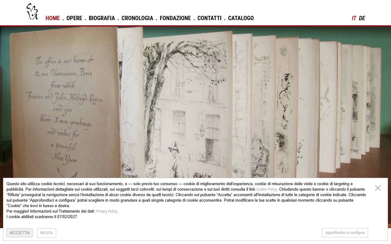 Anteprima del sito: Fondazione Ursula e Gunter Böhmer