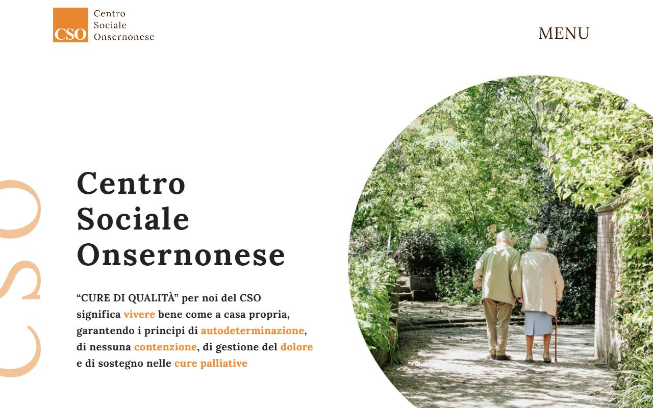 Anteprima del sito: FONDAZIONE CENTRO SOCIALE ONSERNONESE